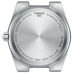 Tissot Unisex PRX 35mm 316L Stainless Steel case Quartz Watch, Grey, Stainless Steel, 11 (T1372101104100)