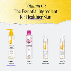 Derma E Vitamin C Daily Brightening Cleanser With Licorice Extract 6 Fl Oz