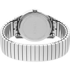 Timex Men's Easy Reader Watch - Silver-Tone/Silver-Tone/White/B/38mm