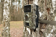Technaxx Germany Wildlife Camera with Motion Activated, 20MP 1080p Hunting Camera with Night Vision IP66 Waterproof,Super Fast Trail Cam for Wildlife Monitoring Deer Scouting Hunting Property Security