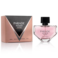 URBAN COLLECTION Parade Intense Perfume for Women, Floral Ambery Woody Fragrance, Luminous Jasmine Neroli Amber Vanilla, Moss Musk, Long Lasting Intense Luxury Scent 3.4 oz / 100ml