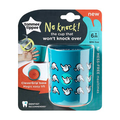Tommee Tippee No Knock Cup Dog Blue, 190 ml (Pack of 1), Medium