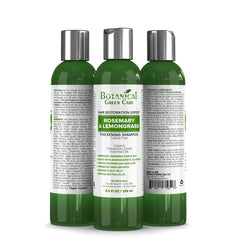 Botanical Green Care Rosemary & Lemongrass Anti-Thinning Shampoo, Thickening Shampoo for Thinning Hair, Hair Loss Shampoo, Thickening Products For Women & Men, Hair Growth Shampoo