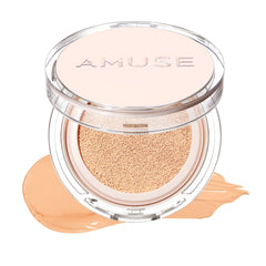 AMUSE Skin Tune Vegan Cover Cushion Foundation Natural Finish Medium Coverage Dry and Sensitive Skin Clean Beauty Vegan Eco-Friendly 1,5 Neutral Tune