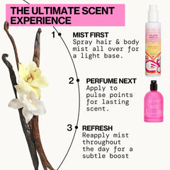 Pacifica Beauty, Island Vanilla Hair Perfume & Body Mist, Best Warm Vanilla Scent, Natural + Essential Oils, Alcohol Free, 100% Vegan and Cruelty Free, Clean Fragrance