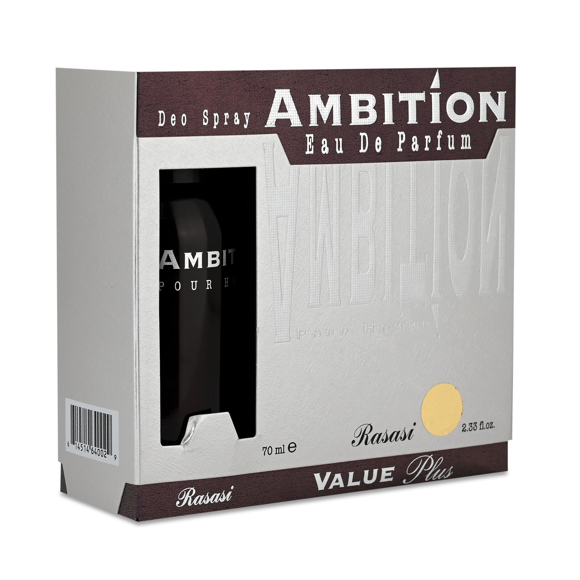 RASASI - AMBITION MEN + AMBITION DEO 70 ML