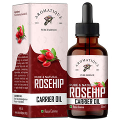 Aromatique Rosehip Seed Oil 100% Pure & Natural Cold Pressed,Therapeutic Grade Oil From 30Ml Red