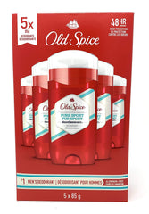 Old Spice Pure Sport High endurance Deodorant for Men, 85g, Pack of 5