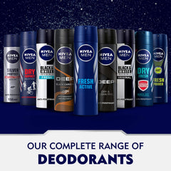 NIVEA MEN Antiperspirant Spray for Men, Dry Impact, 2x150ml