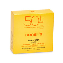 Sensilis Sun Secret Face Compact Matt Make Up 03 Bronze 10g