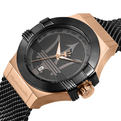 Maserati Potenza R8853108010 Men's Watch Time and Date Quartz Movement - Black