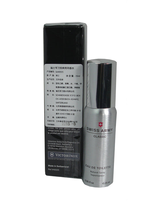Swiss Army By Swiss Army for Men - 0.85 Oz Eau-de-toillete Spray, 0.85 Ounce