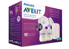 PHILIPS Avent Double Electric Breast Pump, or Quicker and Personalised Milk Expression, Corded Use, 8 + 16 Setting Levels, SCF397/11