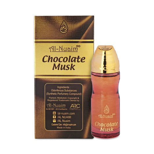 Al Nuaim Chocolate Series Chocolate Musk 20ml For Men & Women | | Concentrated Perfume Oil | Premium-Grade Oriental Attar | Long Lasting Fragrance