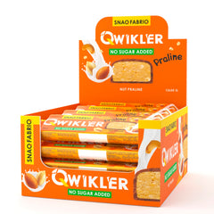 Snaq Fabriq Qwikler Bar with Nut Praline No Sugar Added - 12x35g