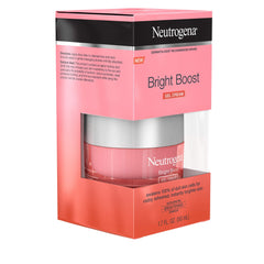 Neutrogena Bright Boost Brightening Gel Moisturizing Face Cream With Skin Resurfacing And Brightening Neoglucosamine For Smooth Skin Facial Cream With Aha Pha And Mandelic Acids 1.7 Ounce Multi