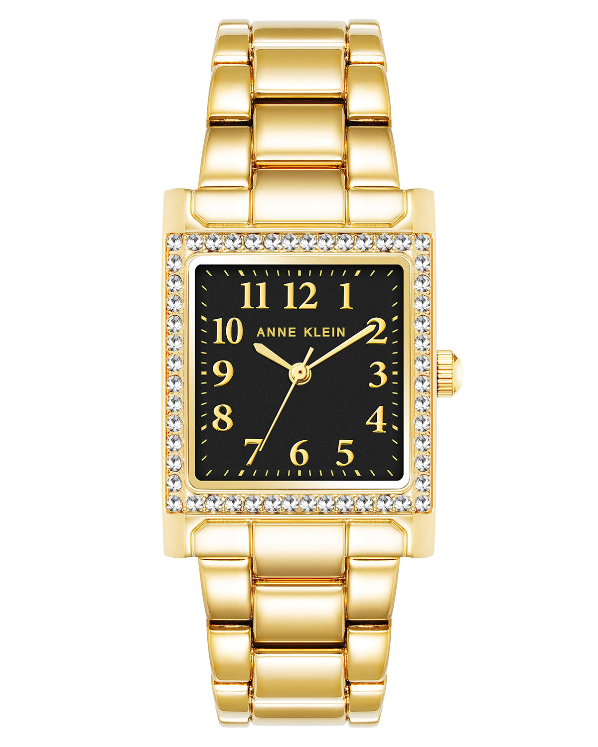 Anne Klein Women's Premium Crystal Accented Bracelet Watch