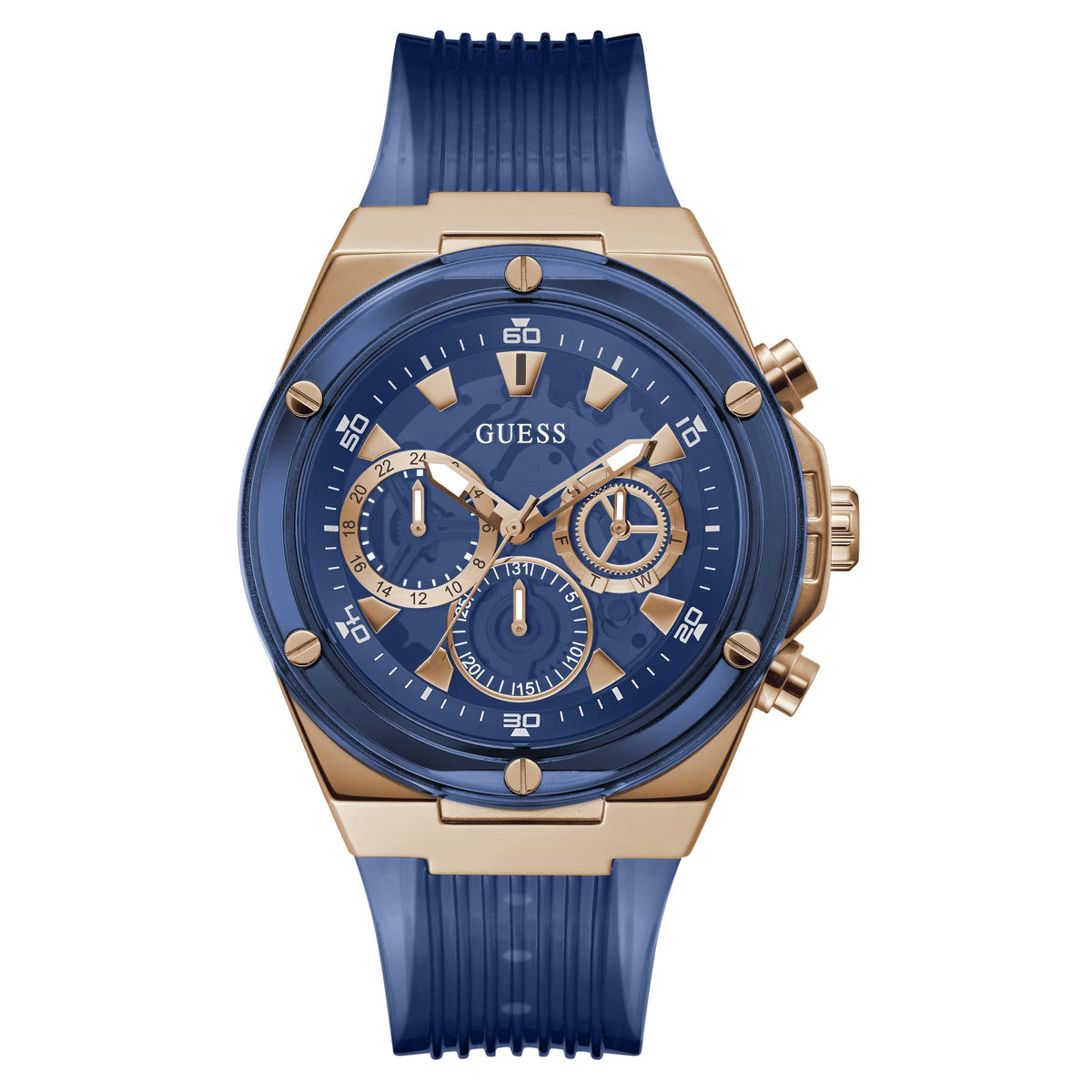 GUESS Men's Stainless Steel Analog Watch