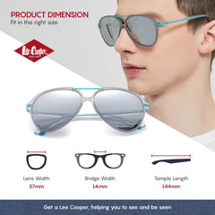 Lee Cooper Men & Women Polarised Sunglasses