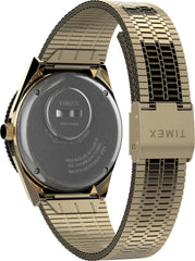Timex Q Reissue Men's Analogue Watch with Stainless Steel Strap