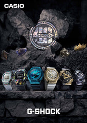 G-Shock Casio GM-2140GEM-2AJR [ 40th Anniversary Limited Model 40th Anniversary Adventurer's Stone Series] Men's Watch Imported from Japan Jan 2023 Model, Blue/black