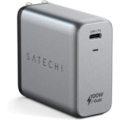 Satechi 100W USB C PD Wall Charger Block – Powerful GaN Tech – Compatible with MacBook Pro/Air M1 M2 M3 M5, 2021 iPad Pro M1, iPhone 16 Pro Max/16 Pro/16/16 Plus