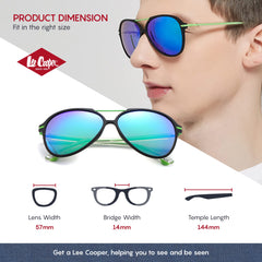 Lee Cooper Men & Women Polarised Sunglasses
