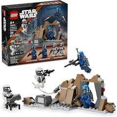 LEGO Star Wars: The Mandalorian Ambush on Mandalore Battle Pack, Building Toy with 4 Star Wars Minifigures, Collectible Brick Built Playset, Star Wars Gift Idea for Boys and Girls Ages 6 and Up, 75373