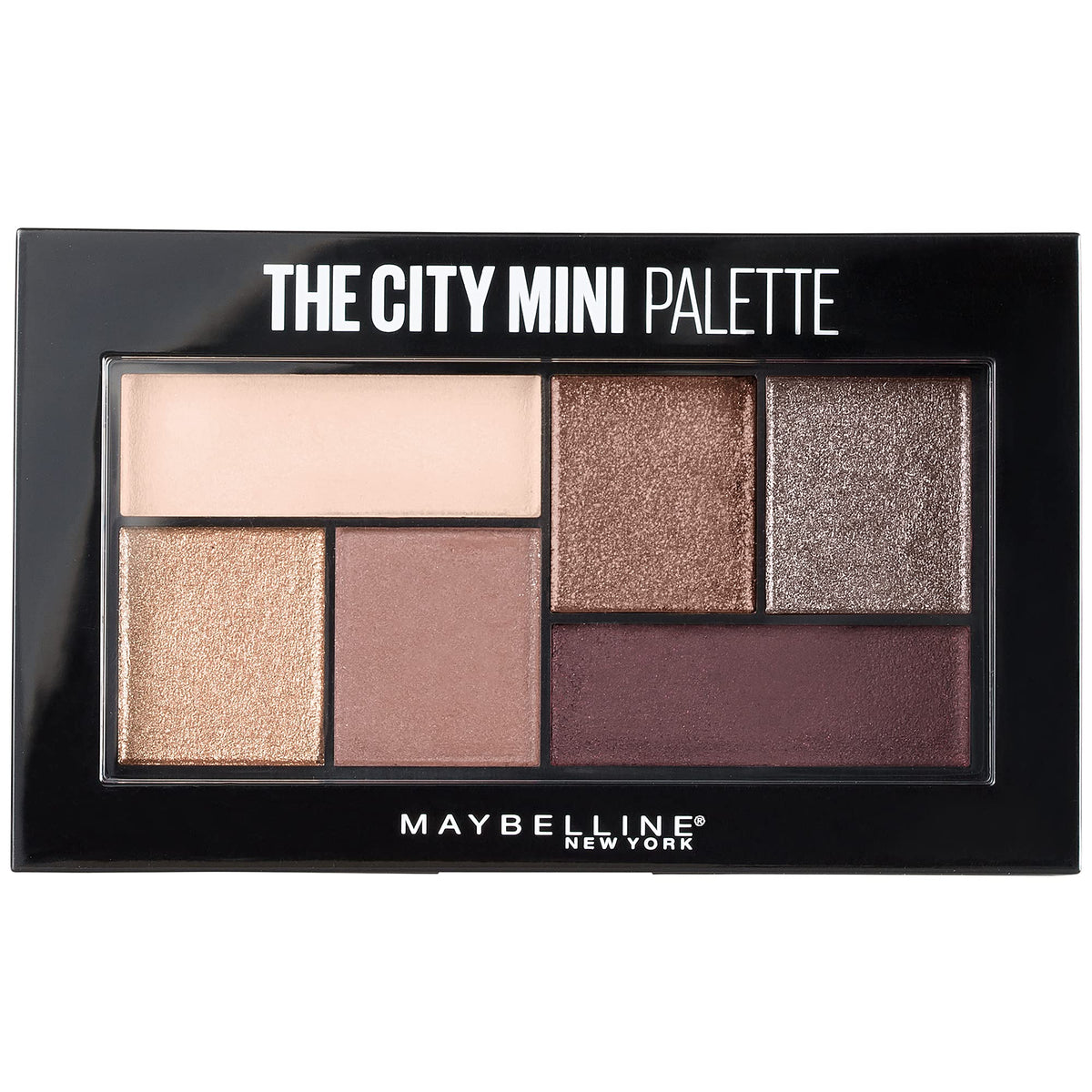 Maybelline Makeup The City Mini Eyeshadow Palette, Chill Brunch Neutrals Eyeshadow, 0.14 oz
