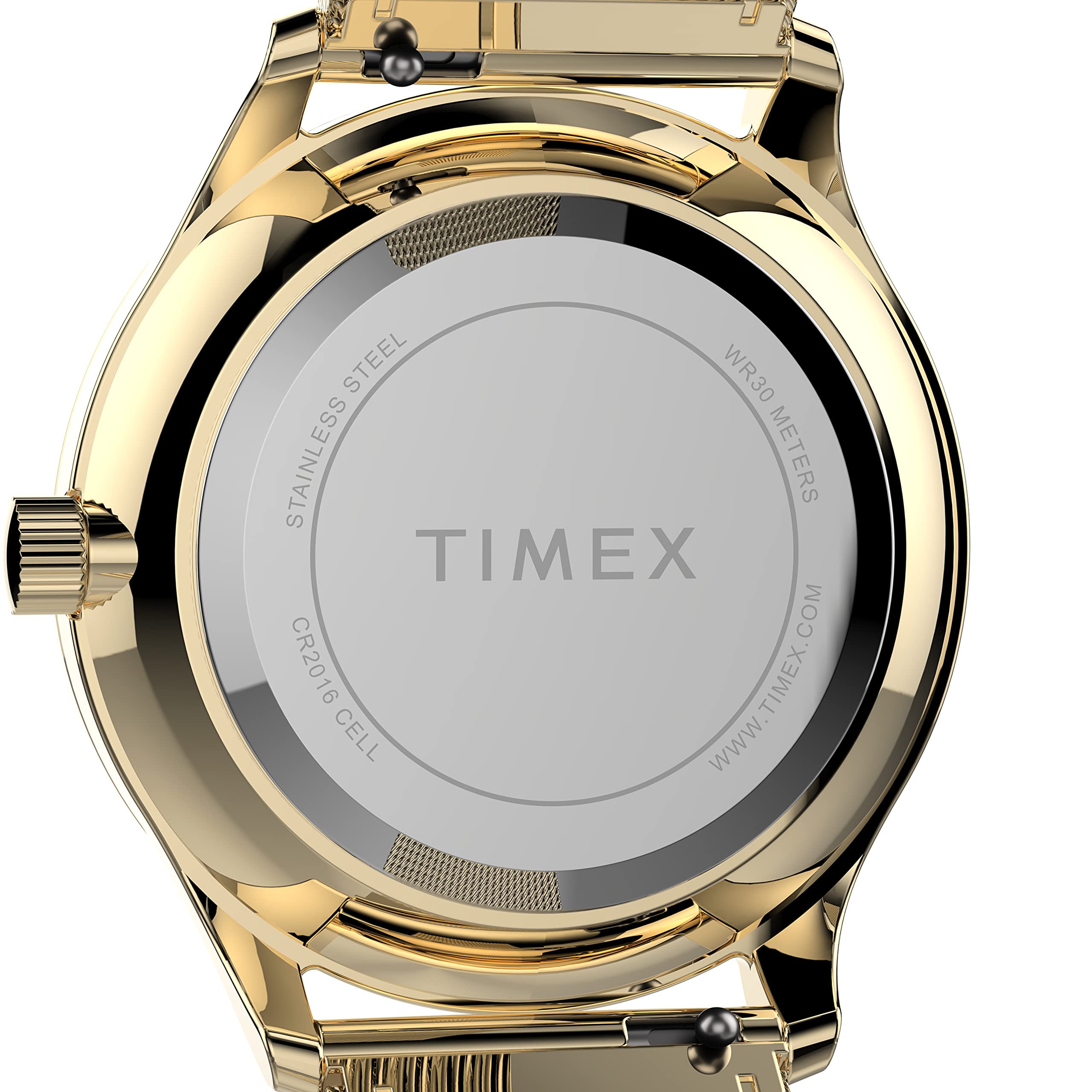 Timex Women's Modern Easy Reader 32mm Watch - Gold-Tone/Gold-Tone/White/32mm