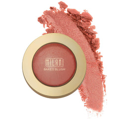 Milani (Sunset Passione) - Baked Blush - Sunset Passione (5ml) Cruelty-Free Powder Blush - Shape, Contour & Highlight Face for a Shimmery or Matte Finish