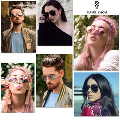 SOJOS Classic Aviator Polarized Sunglasses Mirrored UV400 Lens SJ1054