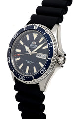 Orient Men's Automatic Sports Watch with Rubber Strap (Blue, RA-AA0006L)