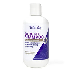 TriDerma Soothing Shampoo For Dry Scalp, Maximum Strength, Coal Tar Free For All Hair Types - 8.3 oz