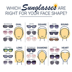 Flaneur Stylish Polarized Sunglasses for Women & Men Square-Frame - UV Protection, Lightweight, Scratch-Resistant, Trendy Eyewear & Accessories for Ladies UV400