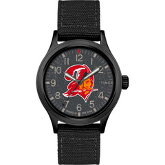 Timex Tribute Men's NFL Scout 40mm Quartz Fabric Strap - Tampa Bay Buccaneers