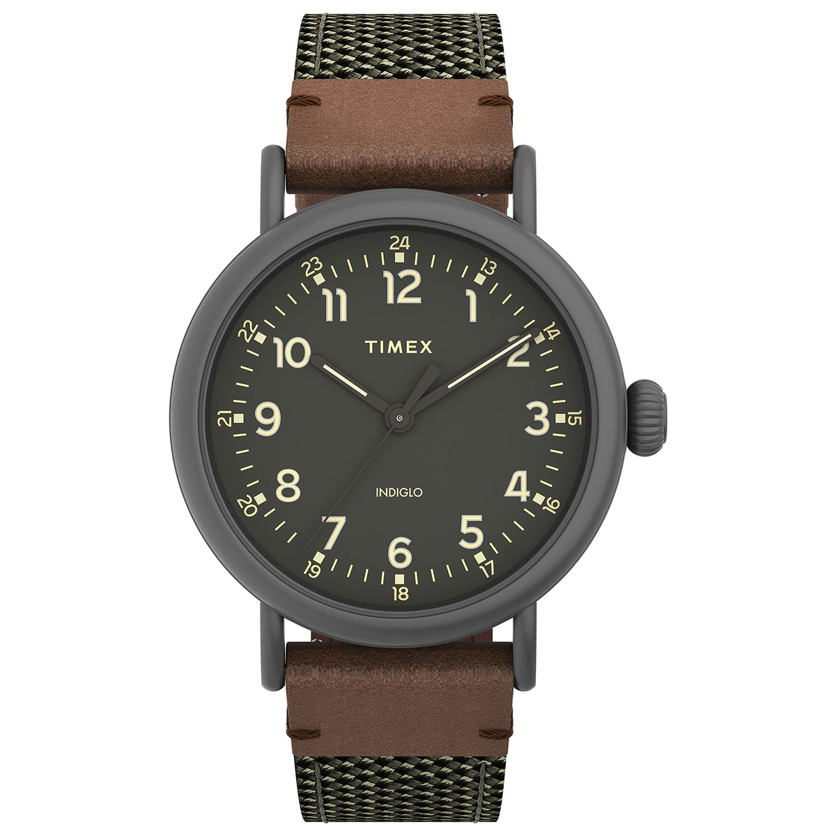Timex x Peanuts Men's Standard 40mm Watch - Olive/Gray