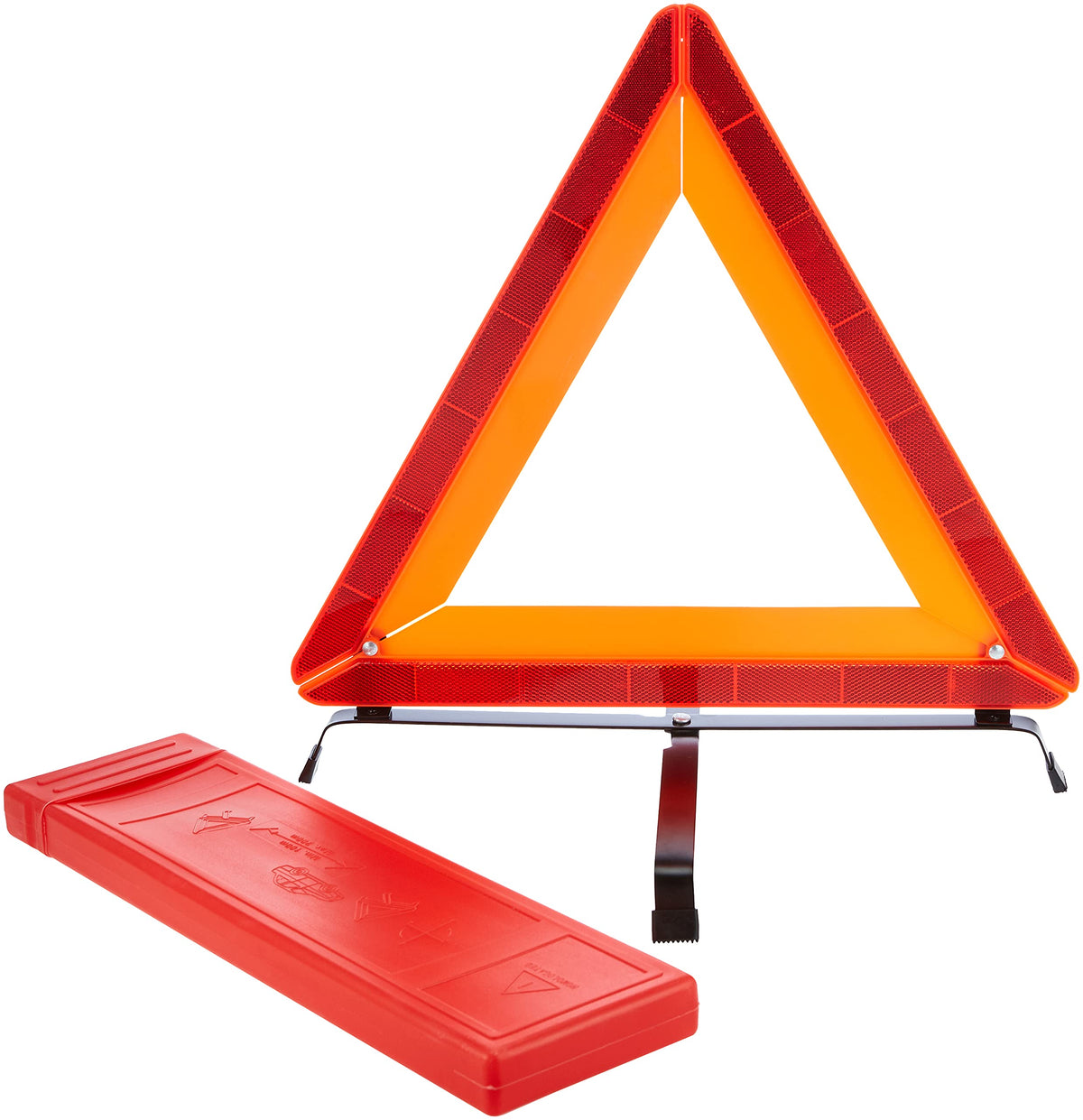 Sulfar Maagen Emergency Warning Triangle Kit, Tr-12455, Orange/Red