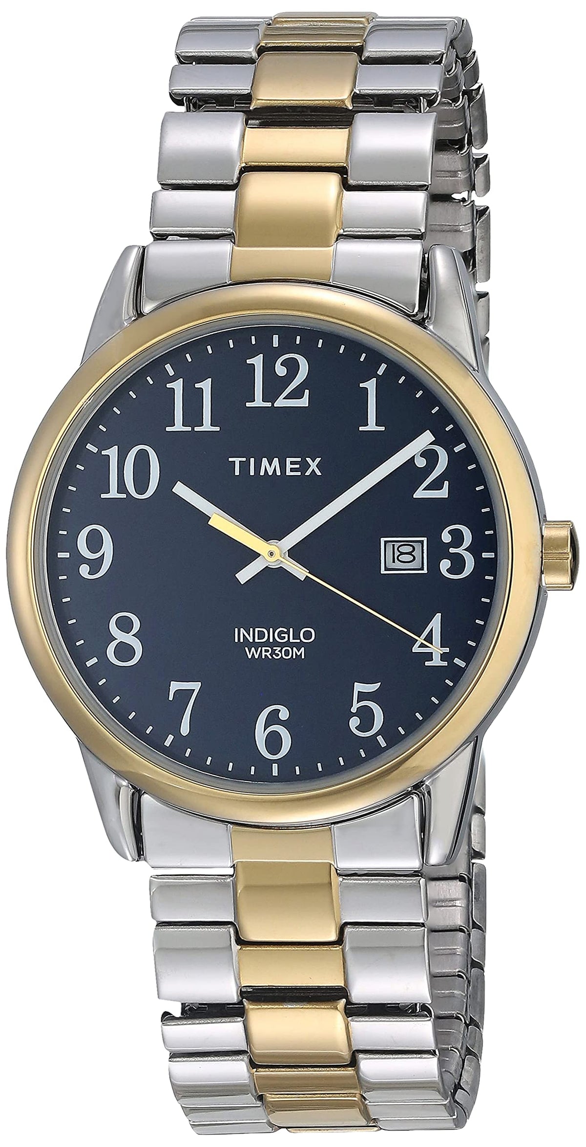 Timex Men's Easy Reader Watch - Two-Tone/Blue