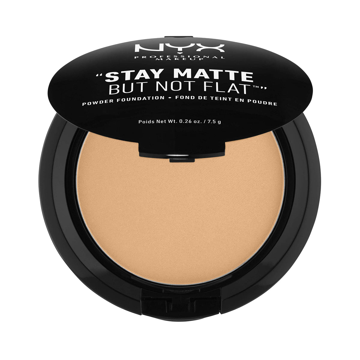 NYX Professional Makeup Stay Matte Butt Not Flat Powder Foundation in Soft Beige