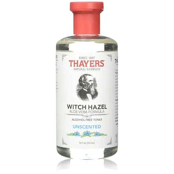 Thayers Alcohol-free Unscented Witch Hazel and Aloe Vera Formula Toner 12 oz. ( 355 ml )