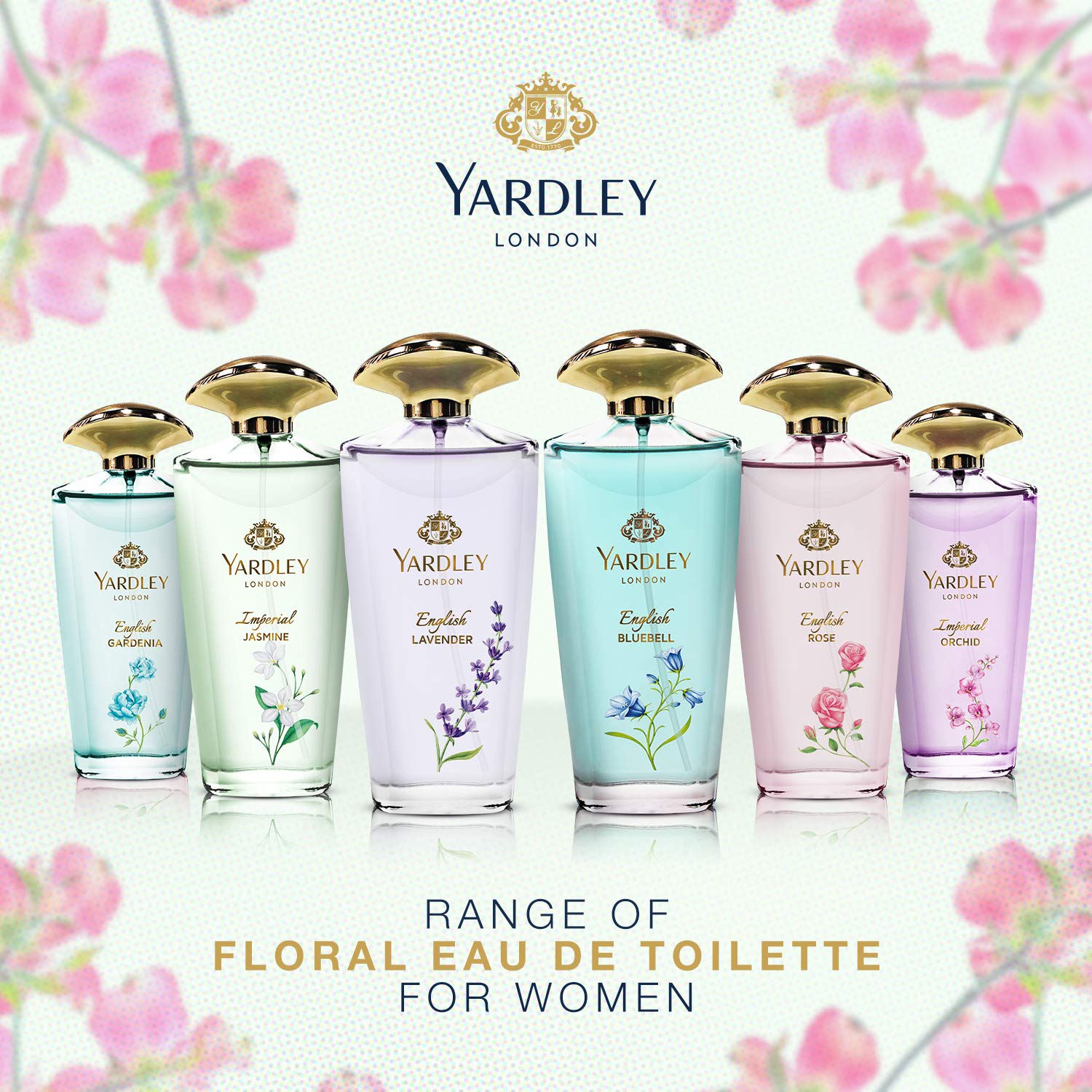 Yardley London Yardley Feather Perfume For Sophisticated Women, Lilac, White Lily, Rose And Violet Fragranceeau De Parfum 100 ml