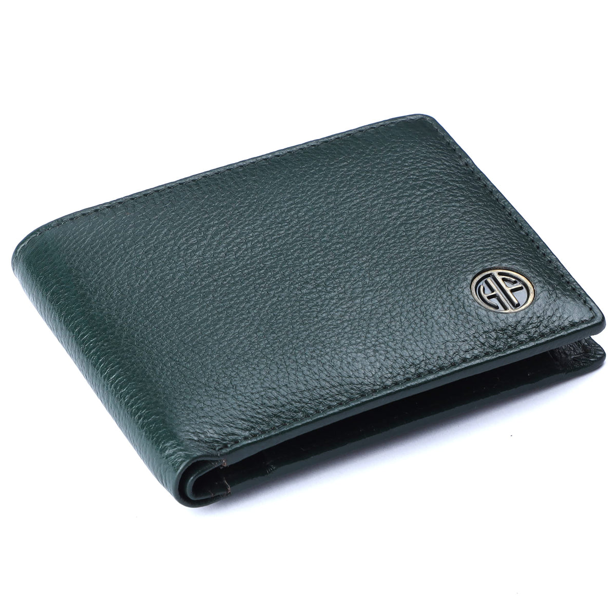HAMMONDS FLYCATCHER Genuine Leather Wallet for Men, RFID Protected Leather Purse for Men, Money Purse for Men, Bi-Fold Wallet, 4 Card Slots, Coin Pocket, Hidden Pockets - Sea Green