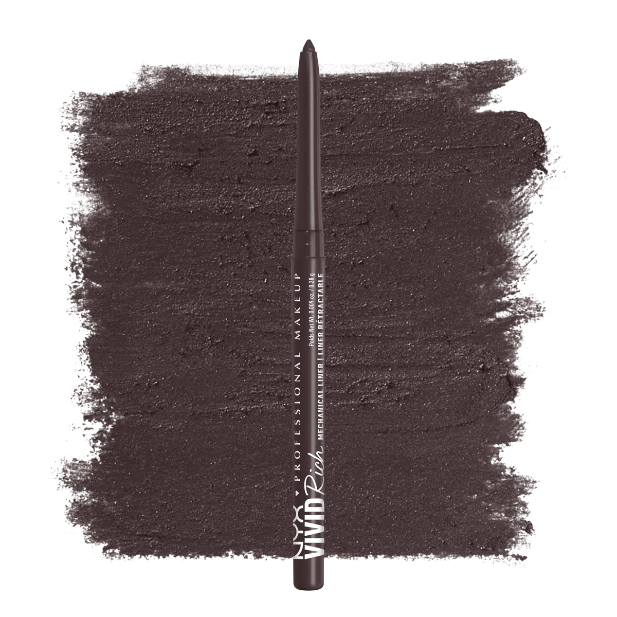 NYX PROFESSIONAL MAKEUP Retractable Eye Liner, Brown 04