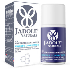 Jadole Naturals Hyperpigmentation 50ml | Brightening Pigment Correction Cream for Dark Spots, Uneven Skin Tone, Old Scars & Melasma | Formulated with 10 Advanced Ingredients for Daily Skincare