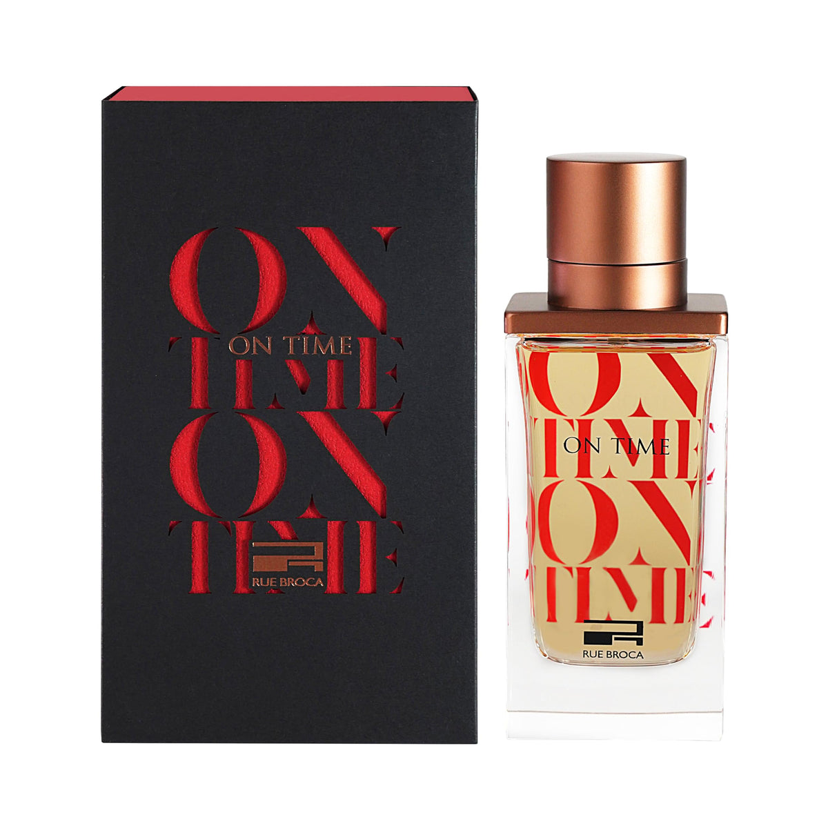 Rue Broca On Time Red Pour Femme Eau De Parfum For Women, 100ML