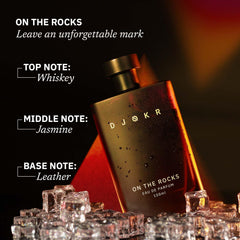 DJOKR On The Rocks Perfume For Men 100 ml | Eau De Parfum | Premium Luxury Long Lasting Fragrance Spray