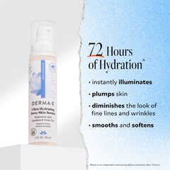 Derma E Hyaluronic Acid Ultra Hydrating Serum, 60 ML