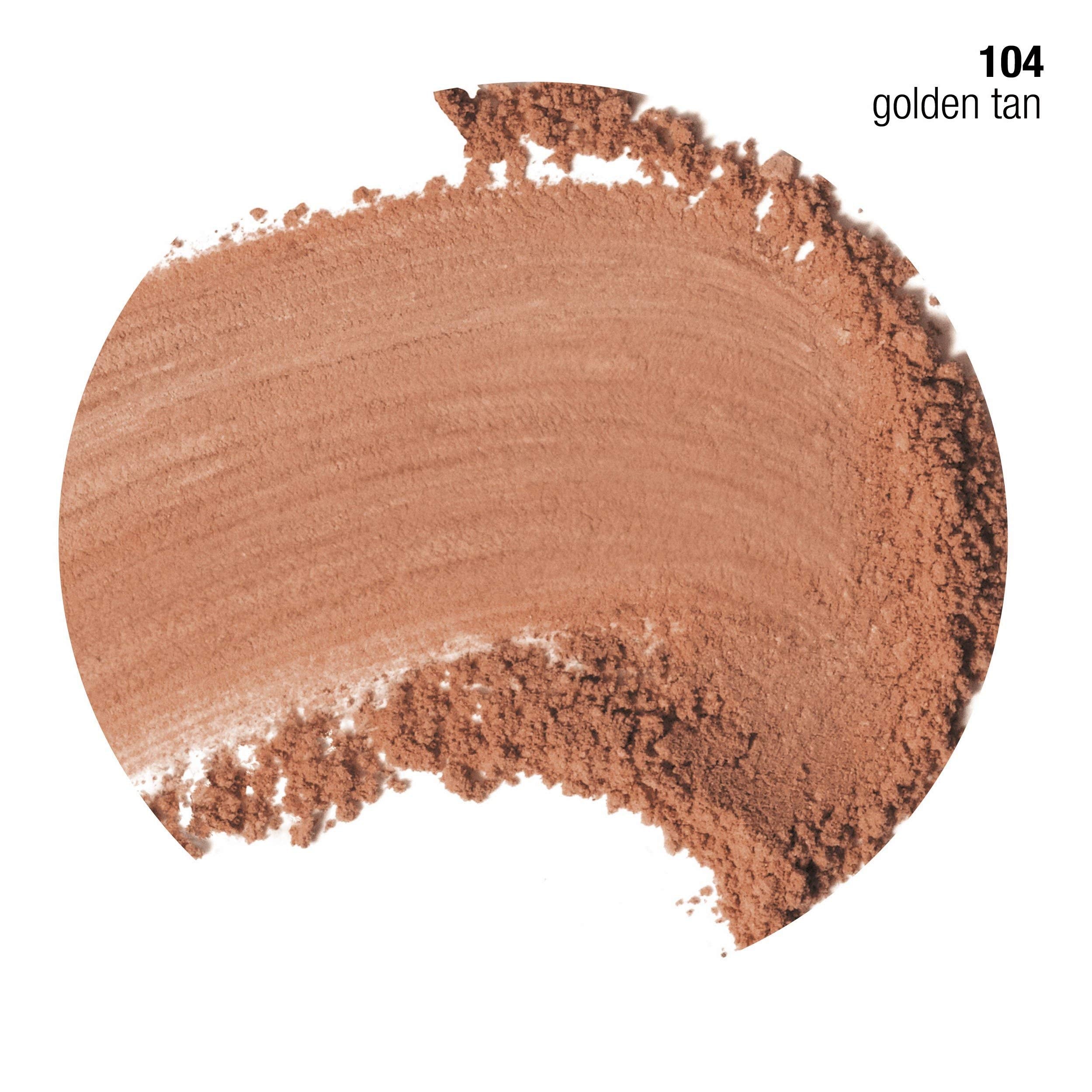 CoverGirl Copper Golden Tan 104 Cheekers Bronzer, 0.12 Ounce - 3 per case.3