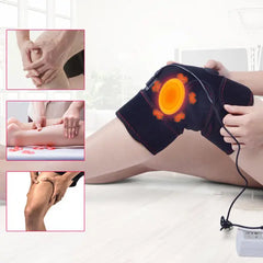 Mgaxyff Ecoyyzn Electric Heating Knee Pads – Warm Massage Therapy for Knee & Leg Joint Pain Relief